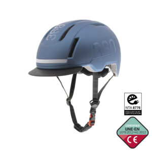 Casca cu lumina integrata trotineta electrica COVEX Urban L albastru