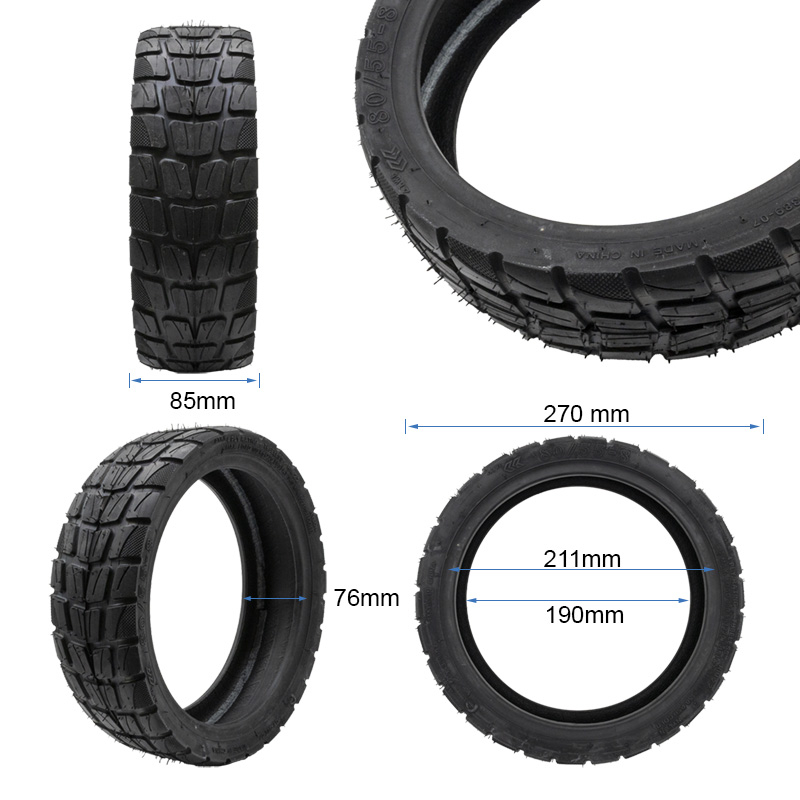 Anvelopa tubeless offroad trotineta electrica Navee XT5 80/65-7.5