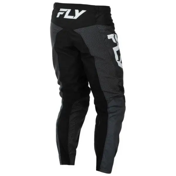 Pantaloni motociclete cross-enduro Fly Racing model F-16 culoare: negru/gri/alb 34 (XL)