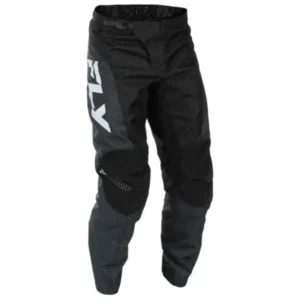 Pantaloni motociclete cross-enduro Fly Racing model F-16 culoare: negru/gri/alb 36 (XXL)