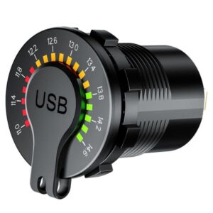 Priza 2xusb qc3.0; tip a 4 RIDE (18W, culoare negru)
