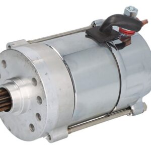 Demaror (putere nominala: 1,4kW, culoare: crom) pentru HARLEY DAVIDSON FLH, FLHT, FLHTC, FLST, FLT, FLTC, FX, FXB, FXE, FXEF, FXR, FXRDG, FXRS, FXRT, FXS, FXSB, FXST 1000-1340 1970-1988