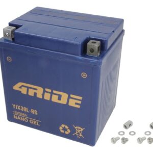 Acumulator Gel 12V 30Ah 300A Fara intretinere 166x126x175mm Pornit YIX30L-BS pentru BMW K, R; MOTO GUZZI CALIFORNIA, DAYTONA, LM, S, STONE, T4, T5, V, V10, V35, V65 350-1100 1955-2017
