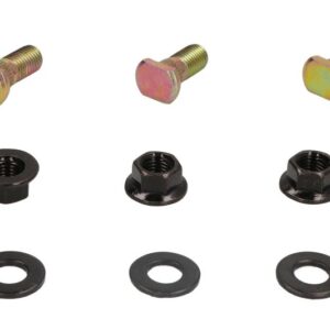 Surub roata Fata/Spate, cu piulita:, cantitate per impachetare: 3 SUZUKI LT 80 1987-2006
