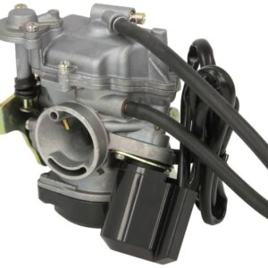 Carburator 139QMB; GY6-50 (4T, sufocare electrica, (EN) constant vacuum; (EN) plastic bottom) pentru CHIŃSKI SKUTER/MOPED/MOTOROWER/ATV 4T; KYMCO AGILITY, DINK, FILLY, PEOPLE, SUPER 8 50