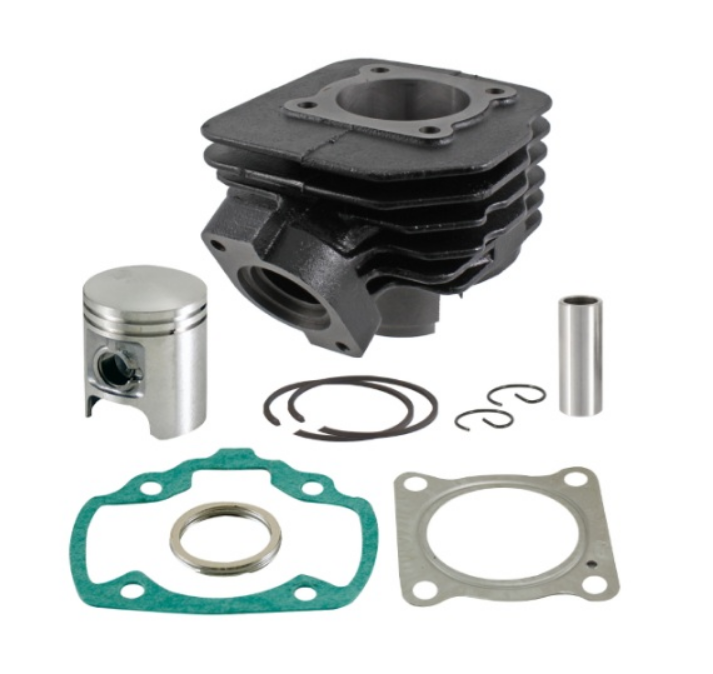 Set motor Peugeot Buxy - Elyseo - Speedake - Speedfight - Trekker - Vivacity - X-Race 2T AC 70cc D47mm bolt 12 (RMS)