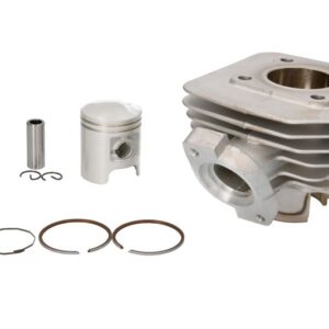 Cilindru (50 cm³, 2T, complet) pentru PEUGEOT BUXY, ELYSEO, ELYSTAR, SPEEDAKE, SPEEDFIGHT, SPEEDFIGHT AC, SPEEDFIGHT II, SPEEDFIGHT II AC, SPEEDFIGHT III, SQUAB, SV, TKR 50 1991-2013