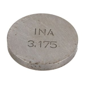 Placi de supape 25mm x3,175mm, pentru HONDA CB, CBX; TRIUMPH ADVENTURER, AMERICA, BONNEVILLE, DAYTONA, LEGEND, ROCKET, SCRAMBLER, SPEED TRIPLE, SPEEDMASTER, SPRINT 350-2300 1978-2016