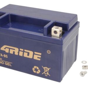 Acumulator Gel/Pornire 4 RIDE 12V 7Ah 125A L+ Fara intretinere 150x86x94mm Pornit YTX7A-BS pentru APRILIA MOJITO, MXV, RXV, SL, SR, SXV; DAELIM NS, OTELLO, SG; HONDA NX 25-750 1987-2020